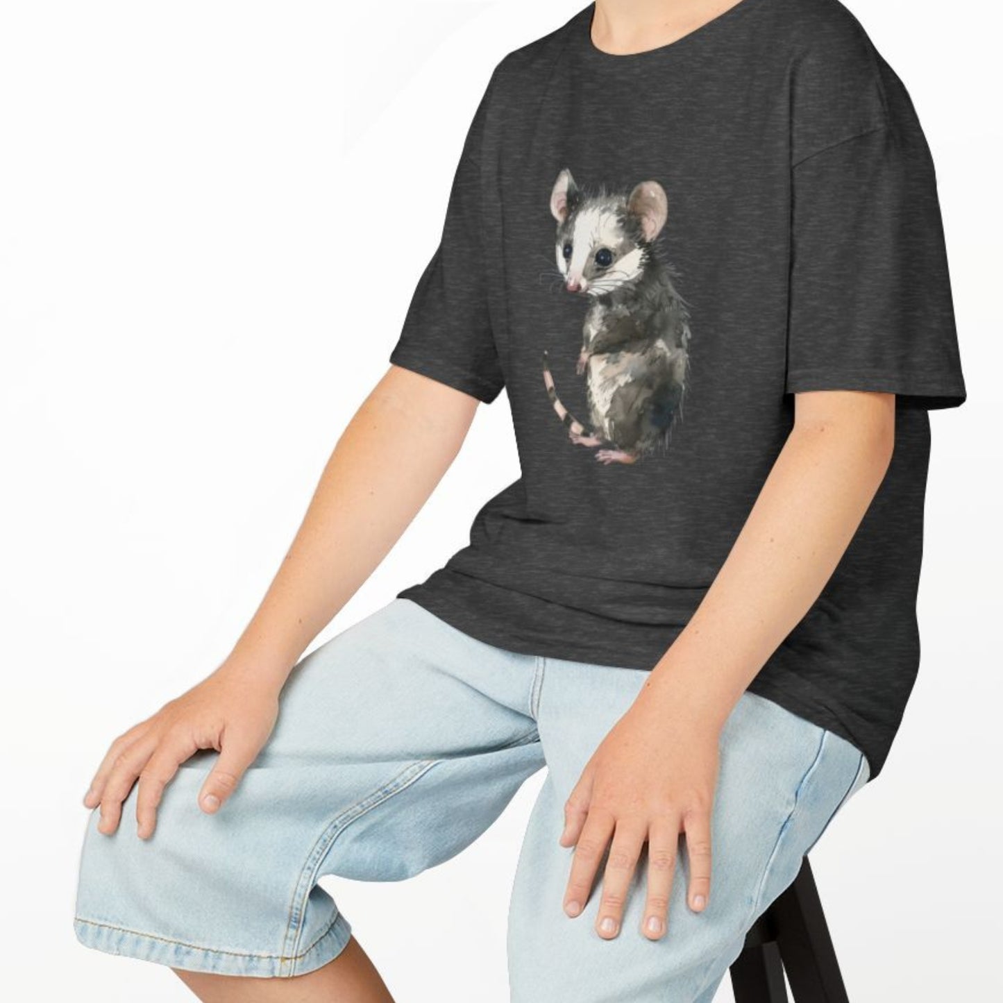 Kids' Opossum T-Shirt – Cute & Playful Animal Design