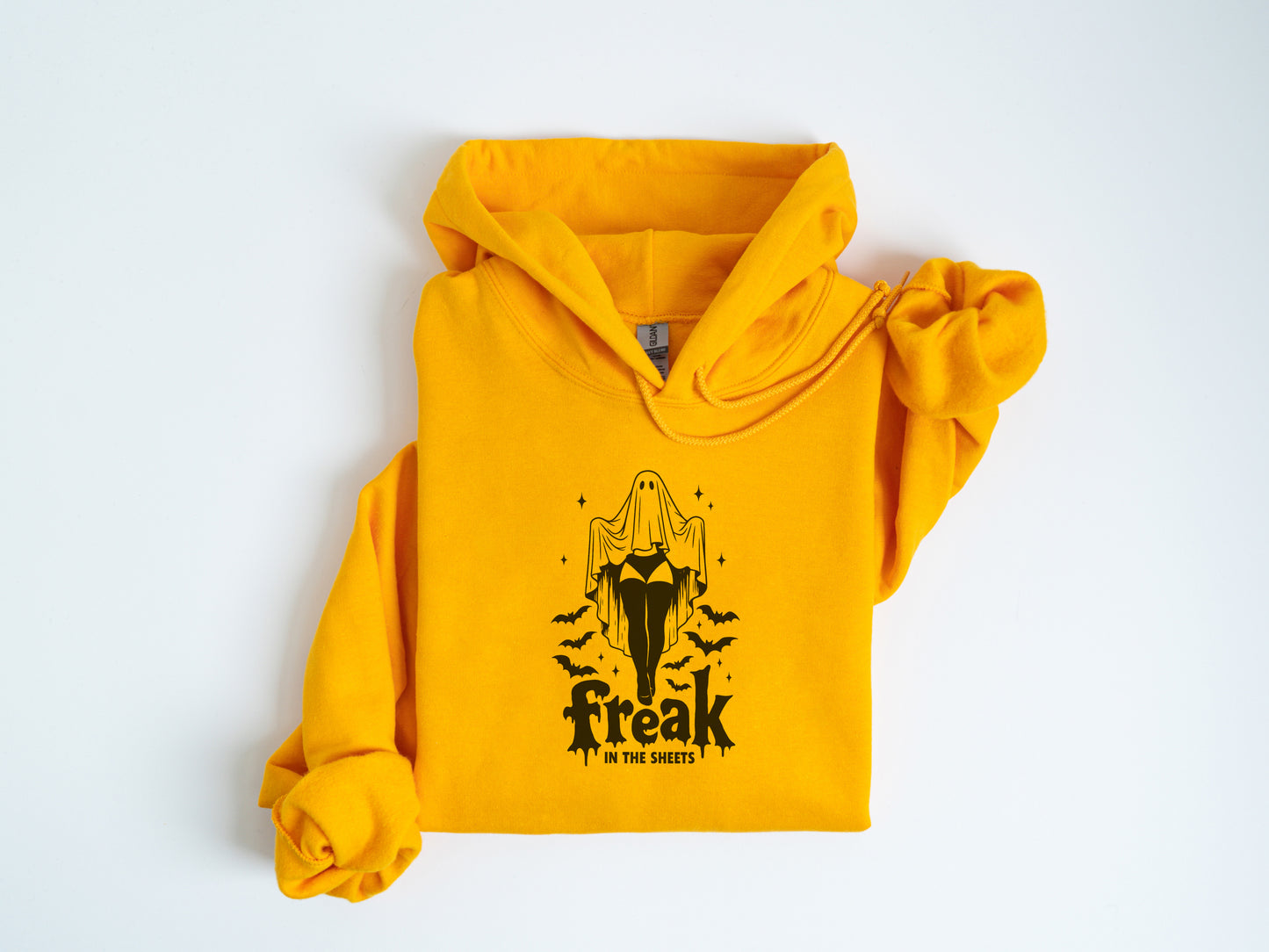 Freak in the Sheets Hoodie – Funny Ghost Halloween Pullover