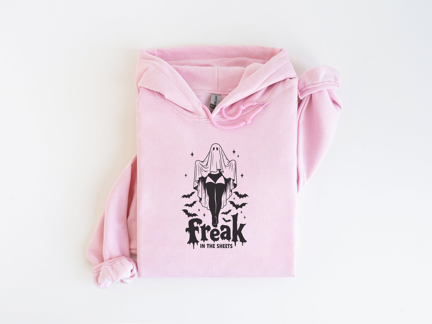 Freak in the Sheets Hoodie – Funny Ghost Halloween Pullover