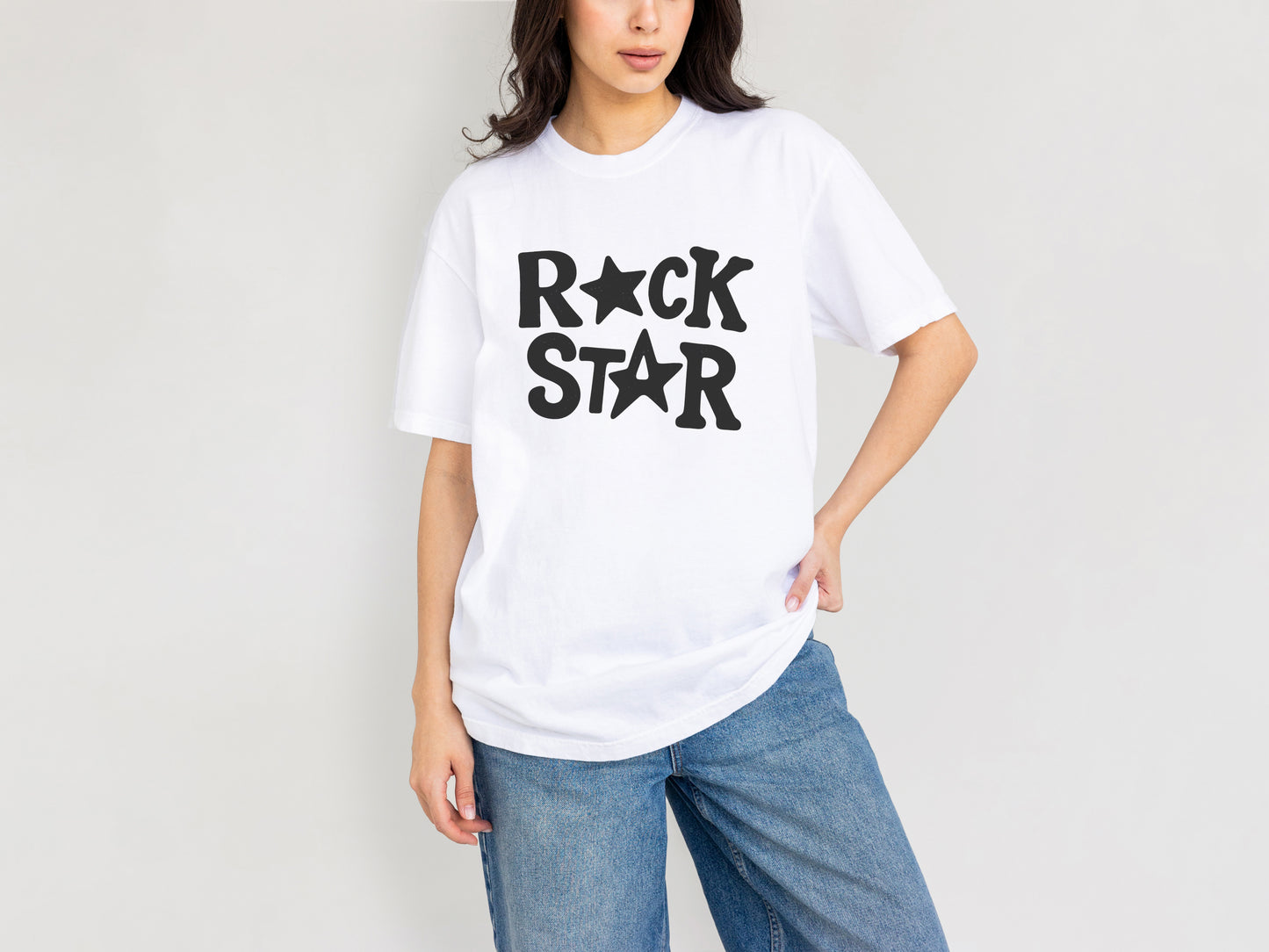 Rock Star Graphic Tee – Vintage Unisex Shirt for Music Lovers
