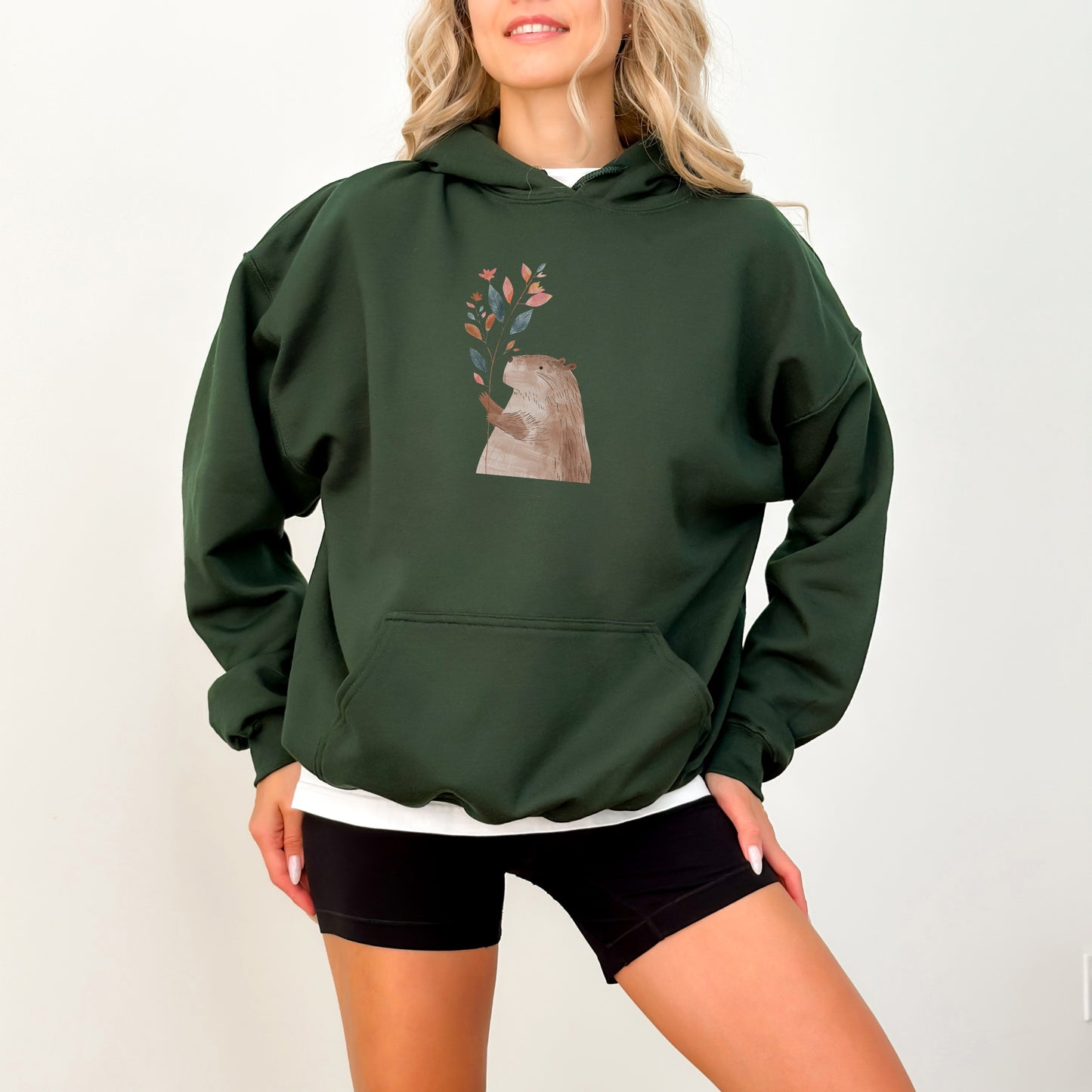 Capybara Cozy Hoodie - Unisex Heavy Blend Hooded Sweatshirt