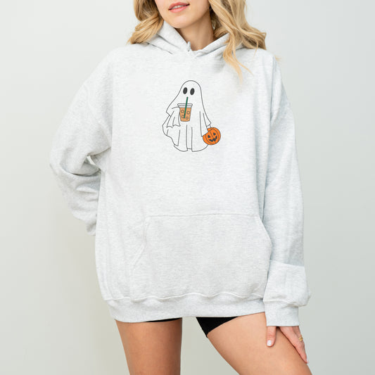Ghost Halloween Hoodie – Cute Fall Graphic Pullover