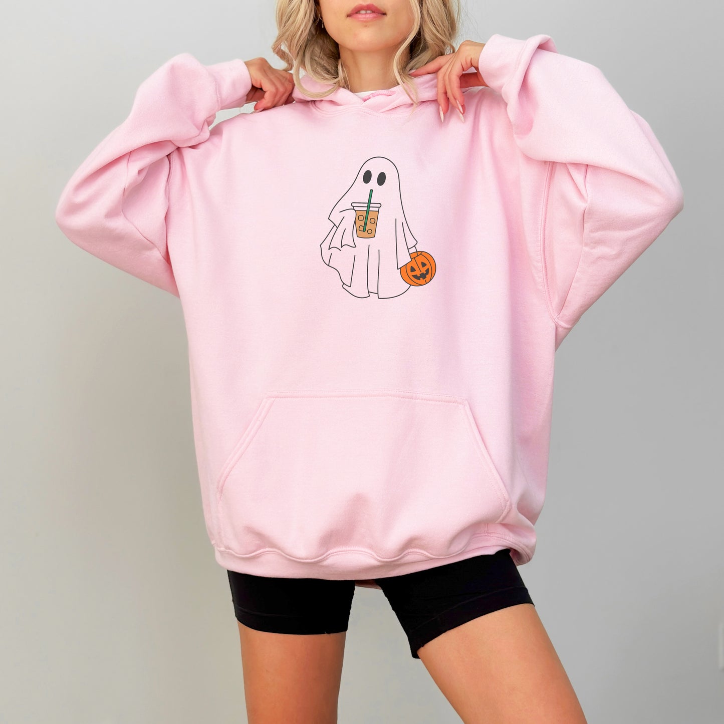 Ghost Halloween Hoodie – Cute Fall Graphic Pullover