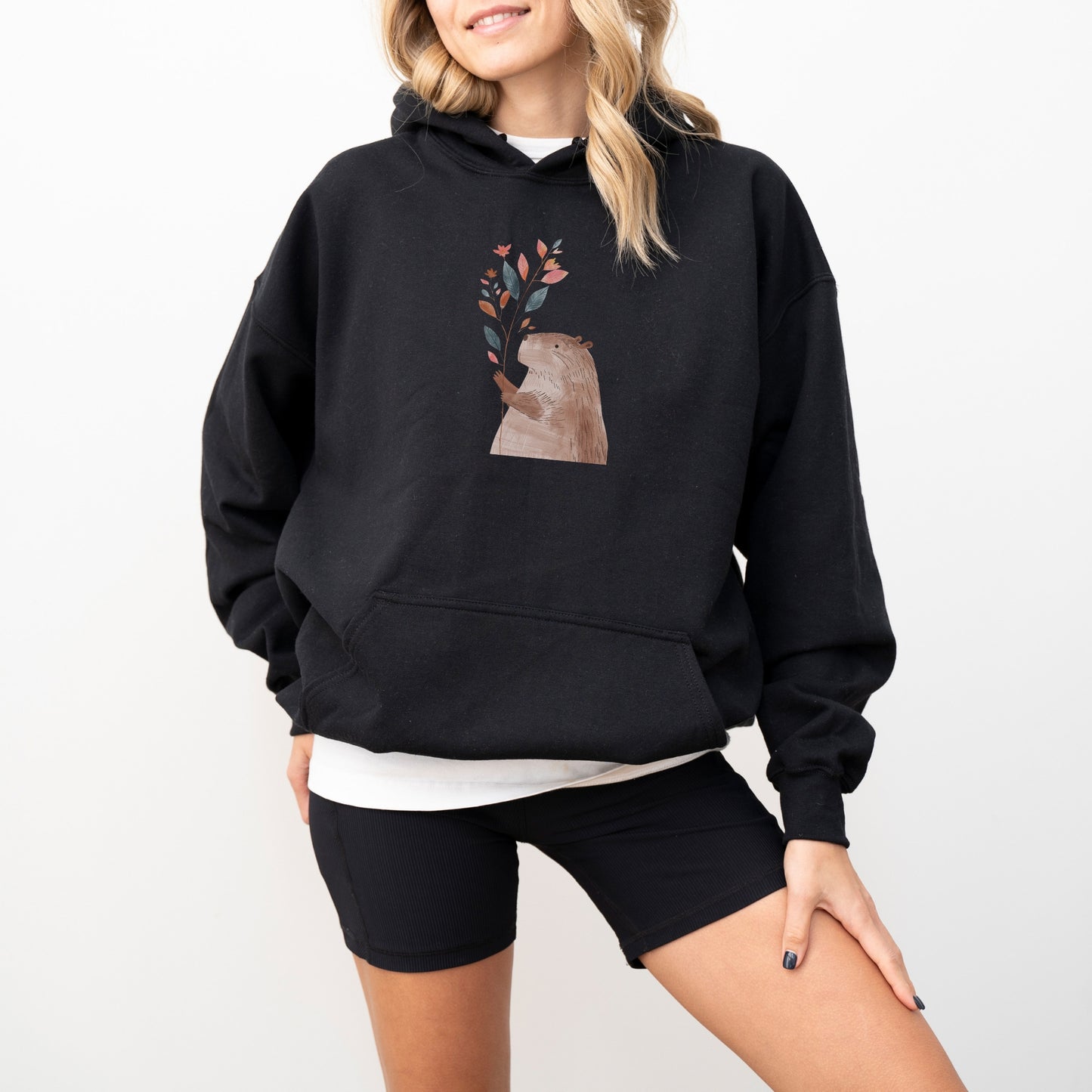 Capybara Cozy Hoodie - Unisex Heavy Blend Hooded Sweatshirt