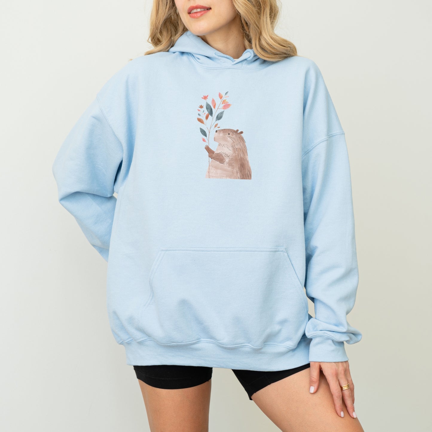 Capybara Cozy Hoodie - Unisex Heavy Blend Hooded Sweatshirt