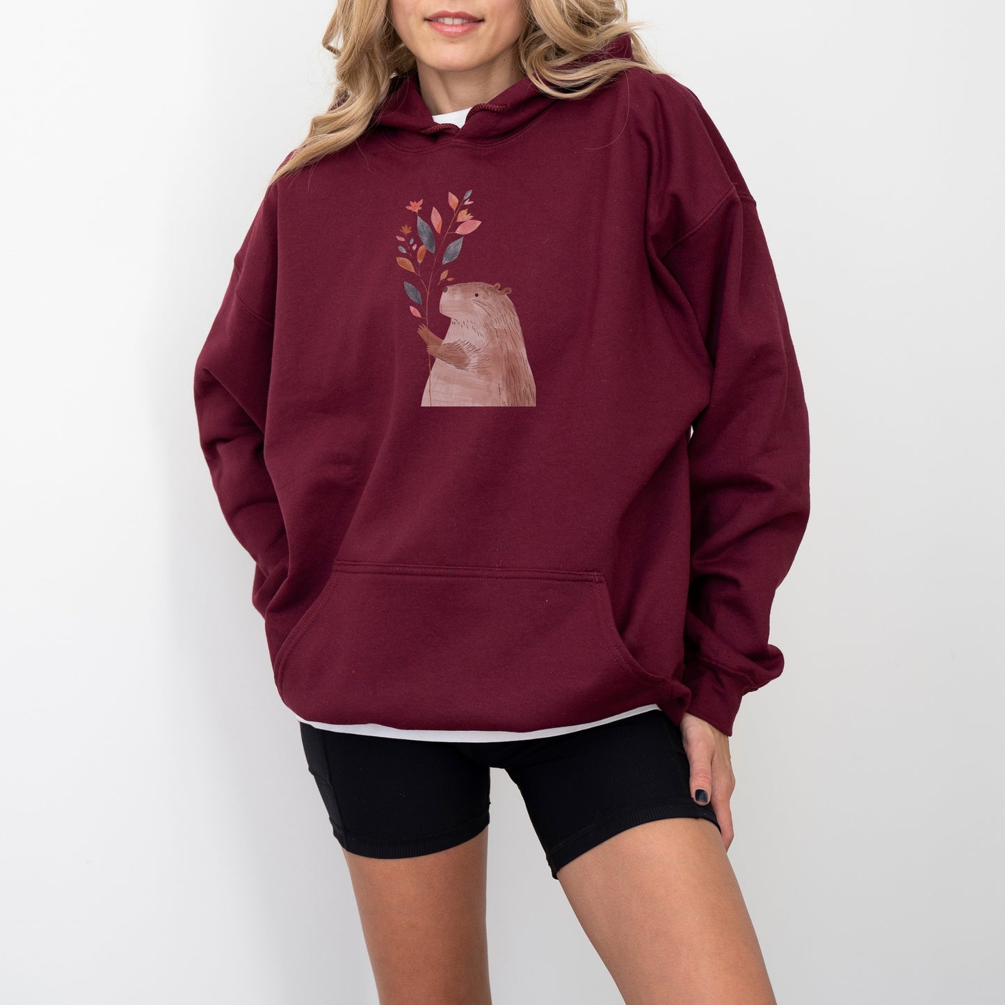 Capybara Cozy Hoodie - Unisex Heavy Blend Hooded Sweatshirt